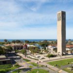 Univerisity of California, Santa Barbara campus view.