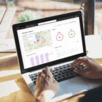 Enlighted Space application showcasing the utilization dashboard.