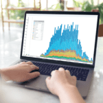 Enlighted’s Occupancy Insights displaying room usage throughout the day.